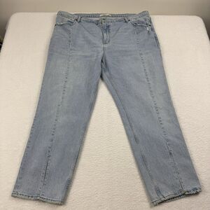 Abercrombie & Fitch Jeans Women's 36/22S Blue 90s Straight Ultra High Rise Denim